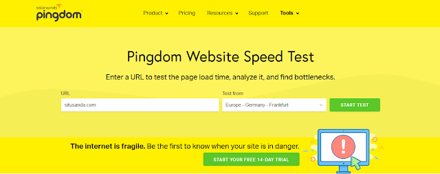Cara Mengetahui Kecepatan Loading Blog