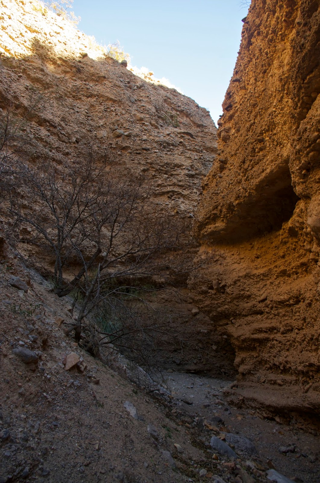 Southern New Mexico Explorer Robledo Mountains Wilderness "Twin Slot Canyons"