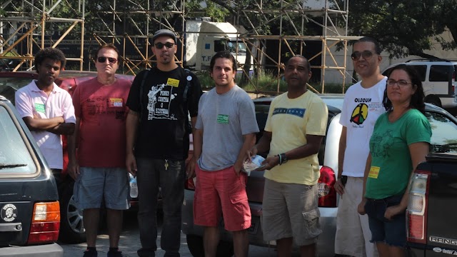 Caravana de apoio as ocupações estudantis no RJ