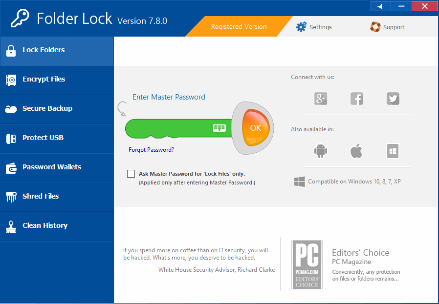 Download Folder Lock v7.8.7