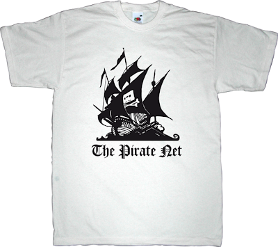 the pirate bay p2p peer to peer freedom useless Politics useless patents useless lawsuits useless copyright t-shirt ephemeral-t-shirts