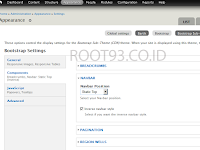 Pengaturan Navbar Template Bootstrap Drupal