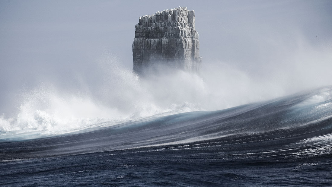 mother nature Eddystone Rock,