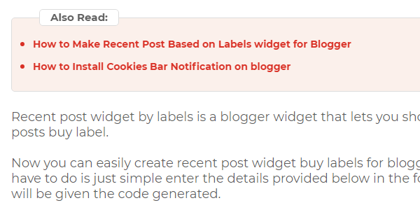 How to make related posts in the middle of an article How to make related posts in the middle of an article
