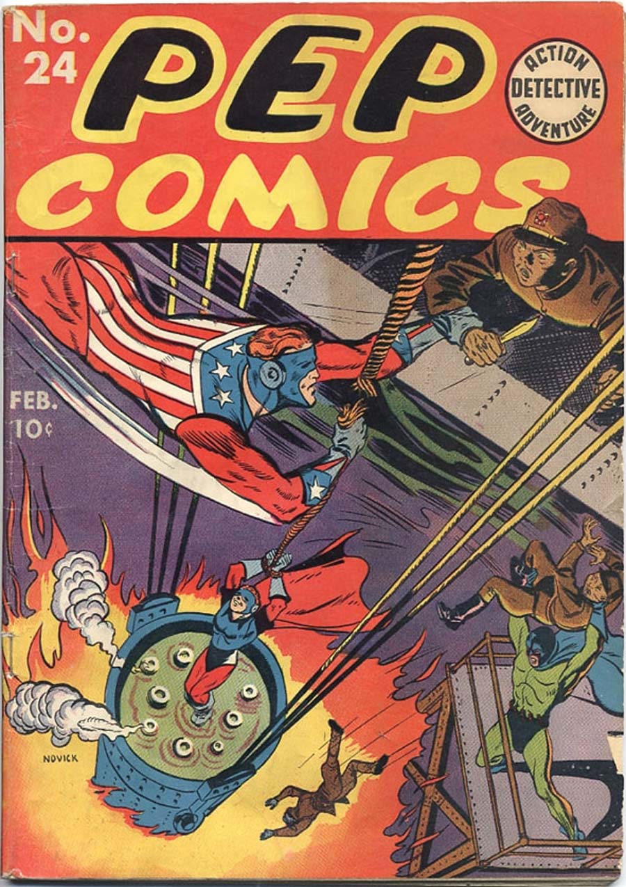 Read online Pep Comics comic -  Issue #24 - 1