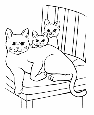 La Chachipedia Dibujos De Gatos Para Colorear Para Imprimir Y Gifs