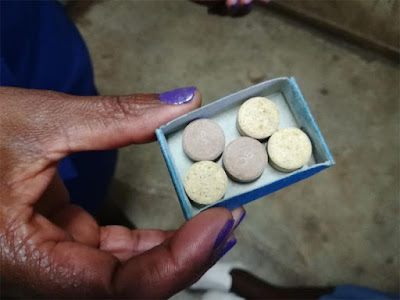 Photos: Mother busted selling drugs to primary school pupils in South Africa