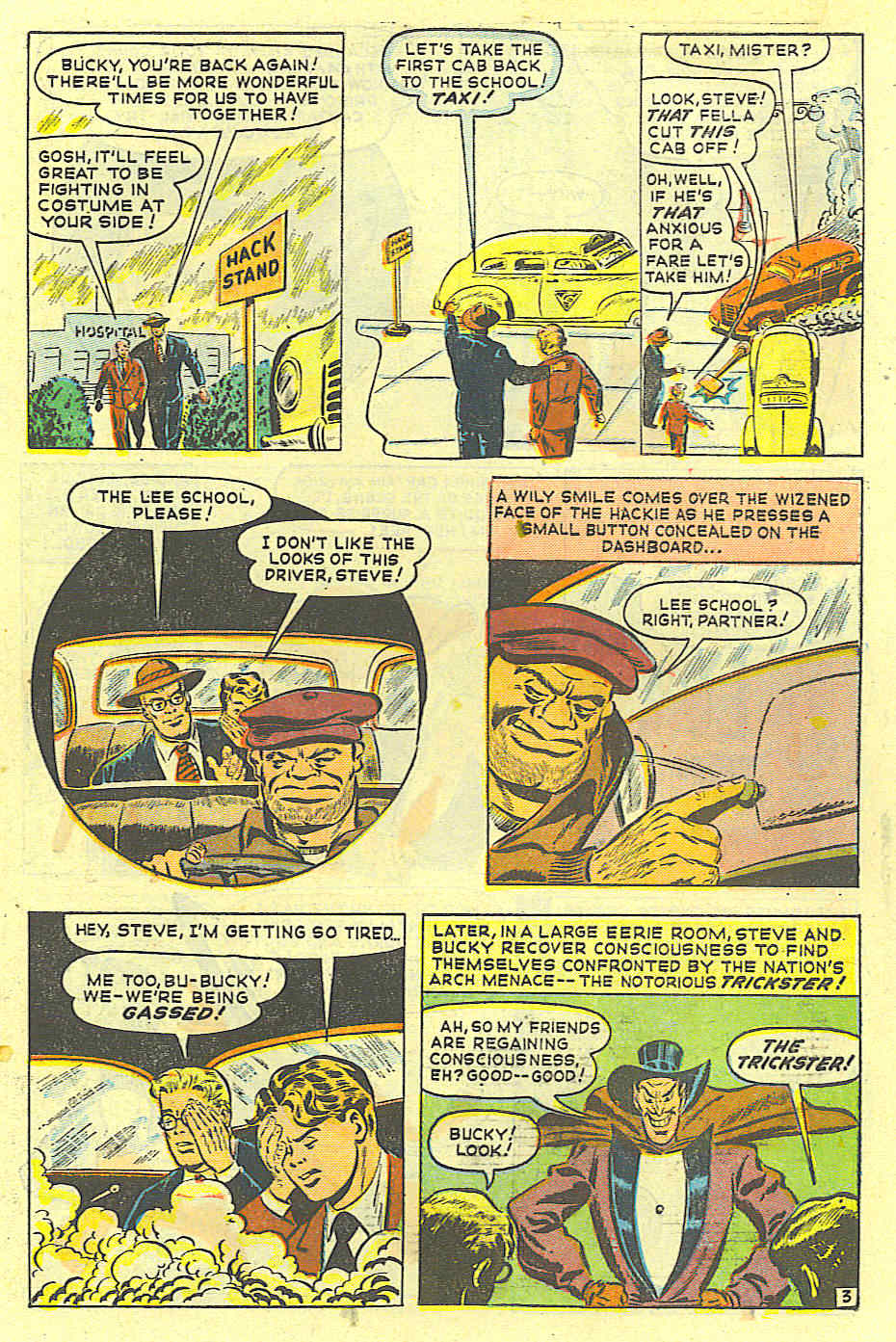 Read online Captain America Comics comic -  Issue #71 - 4