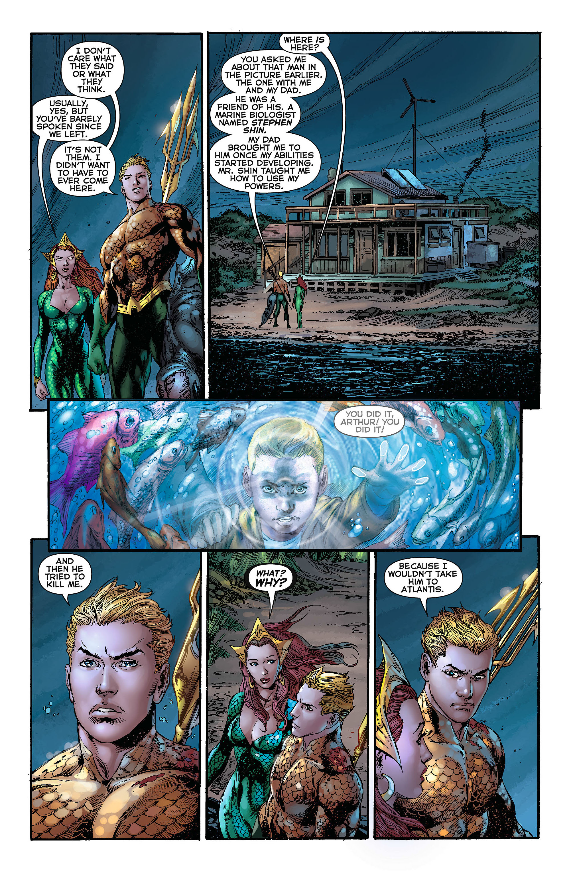 Read online Aquaman (2011) comic -  Issue #3 - 13