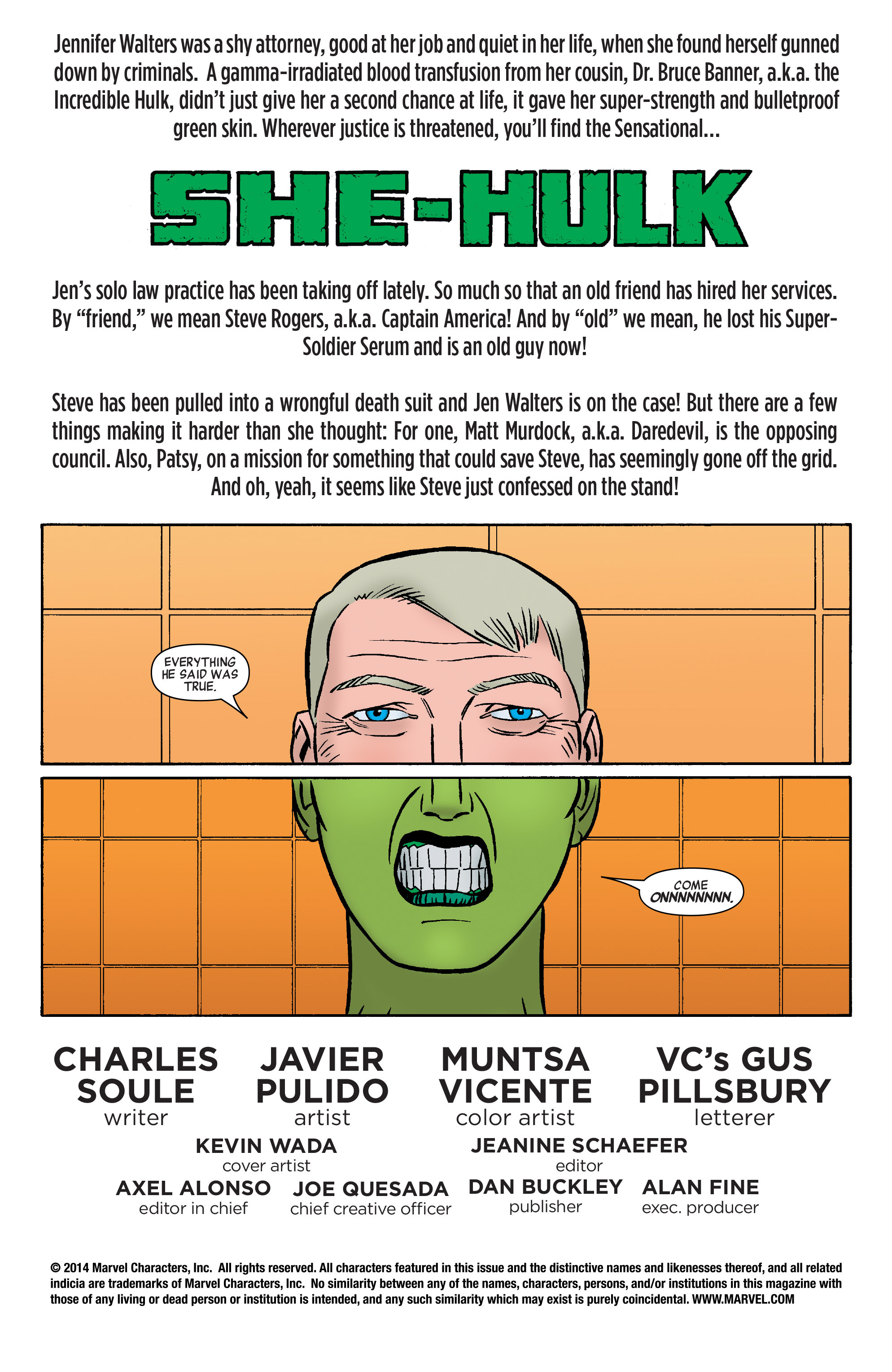 Read online She-Hulk (2014) comic -  Issue #10 - 2
