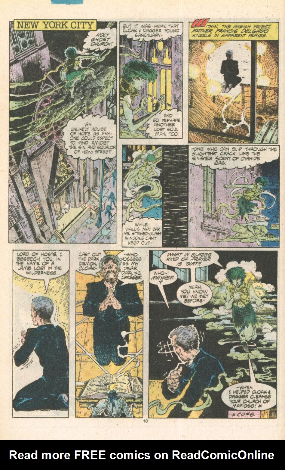 Read online Cloak and Dagger (1985) comic -  Issue #9 - 11