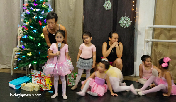 ballet school - Bacolod ballet school - Bacolod dance school - Garcia Sanchez School of Dance - Bacolod mommy blogger - Christmas recital - Shane Christmas message
