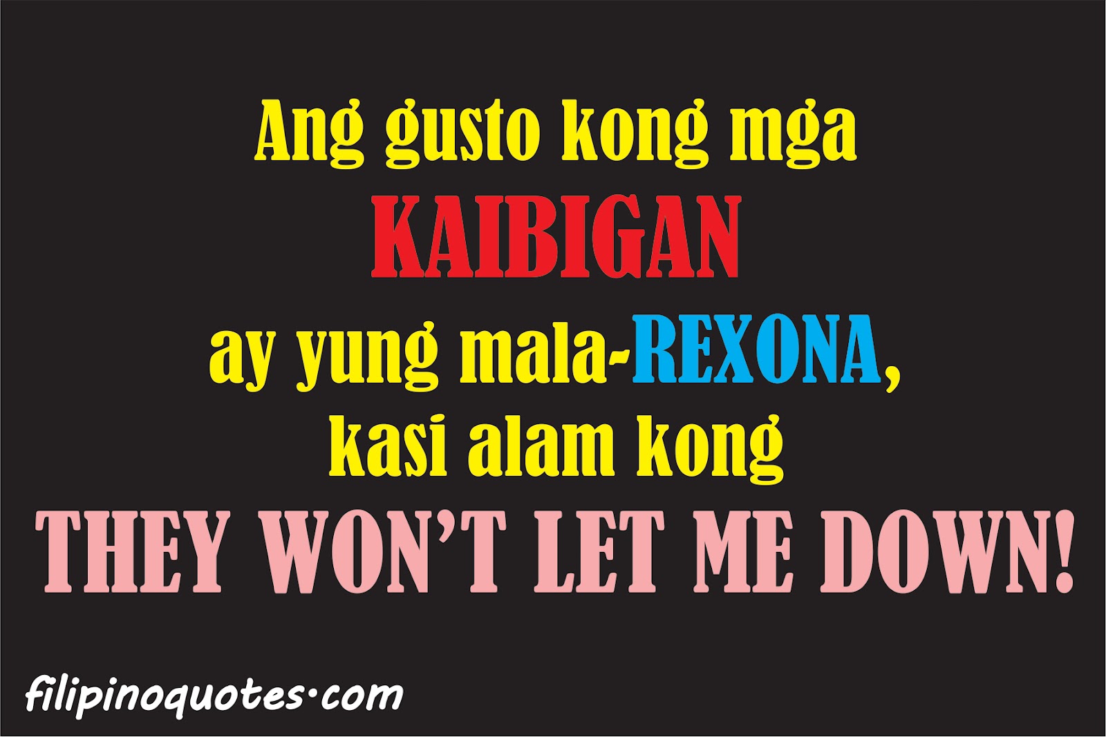 Friends Quotes Twitter Tagalog Wallpaper imba