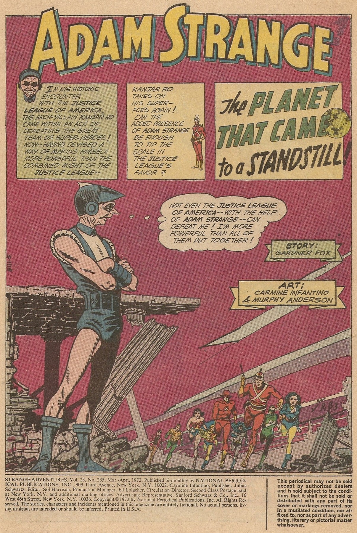 Read online Strange Adventures (1950) comic -  Issue #235 - 3