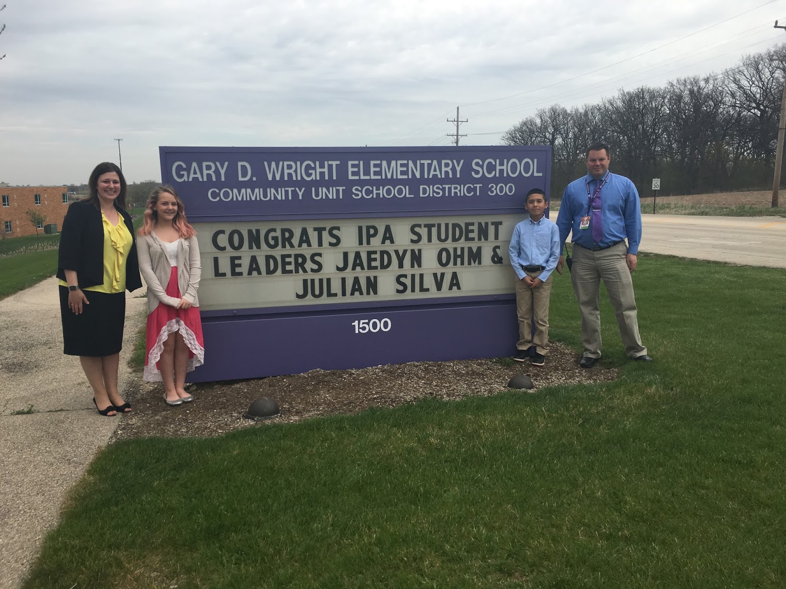 Gary D. Wright Elementary School Principal's Blog: April 2016