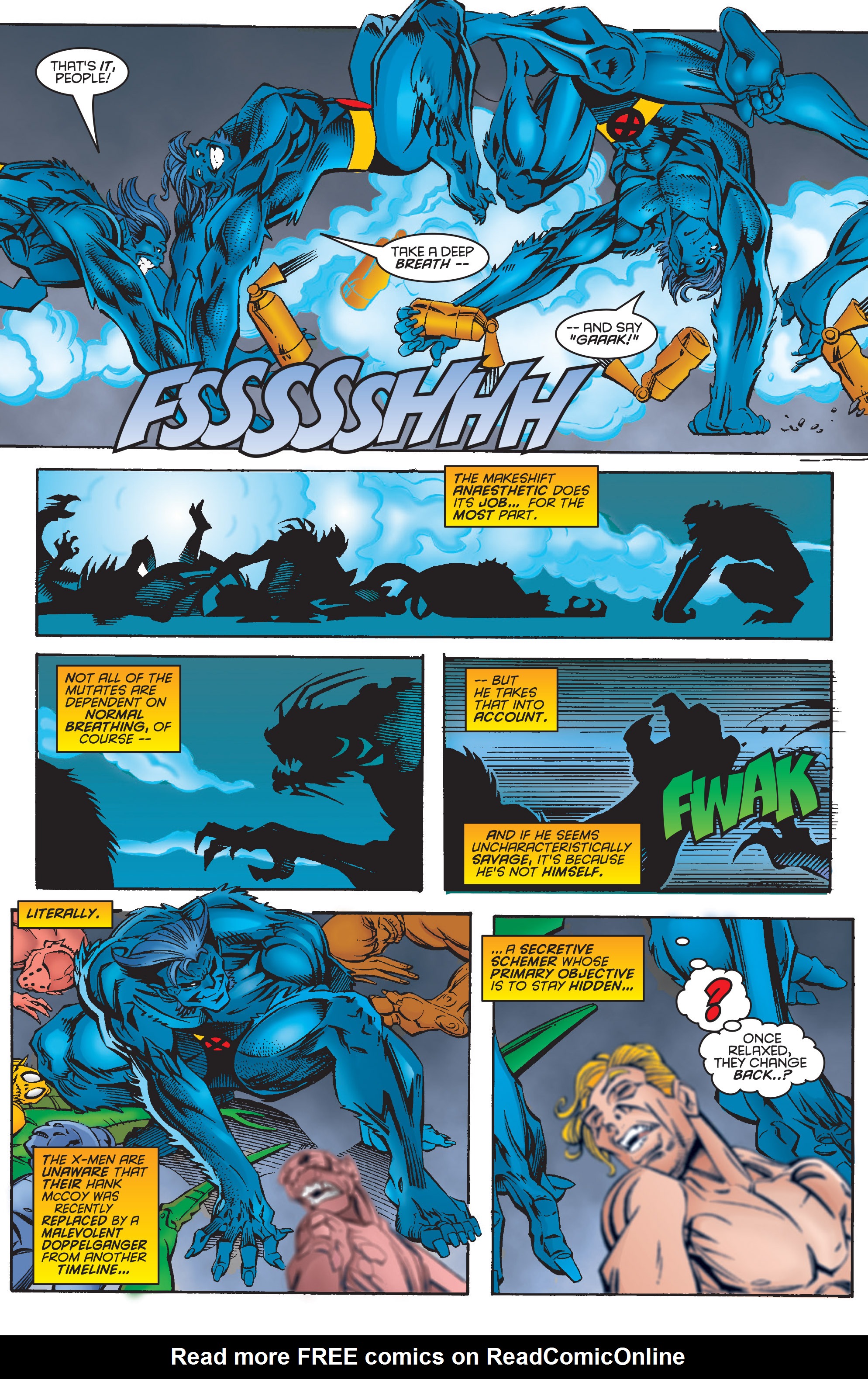 Read online X-Men: The Road to Onslaught comic -  Issue # TPB 3 - 313