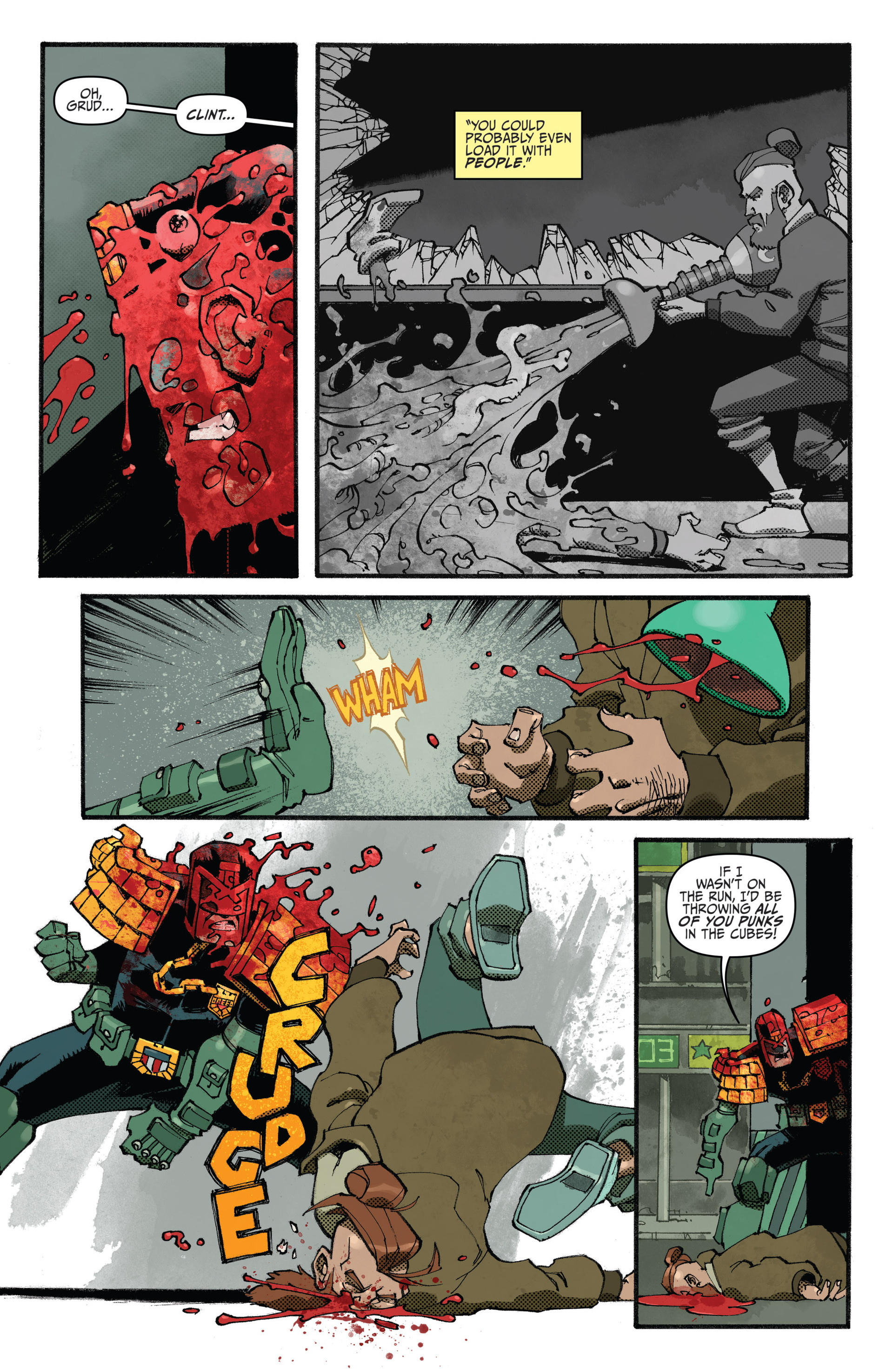 Read online Judge Dredd (2012) comic -  Issue #27 - 12