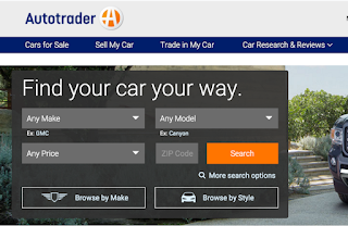 autotrader site screen capture 