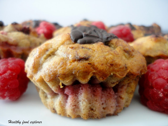 Dietetyczne muffinki z owocami