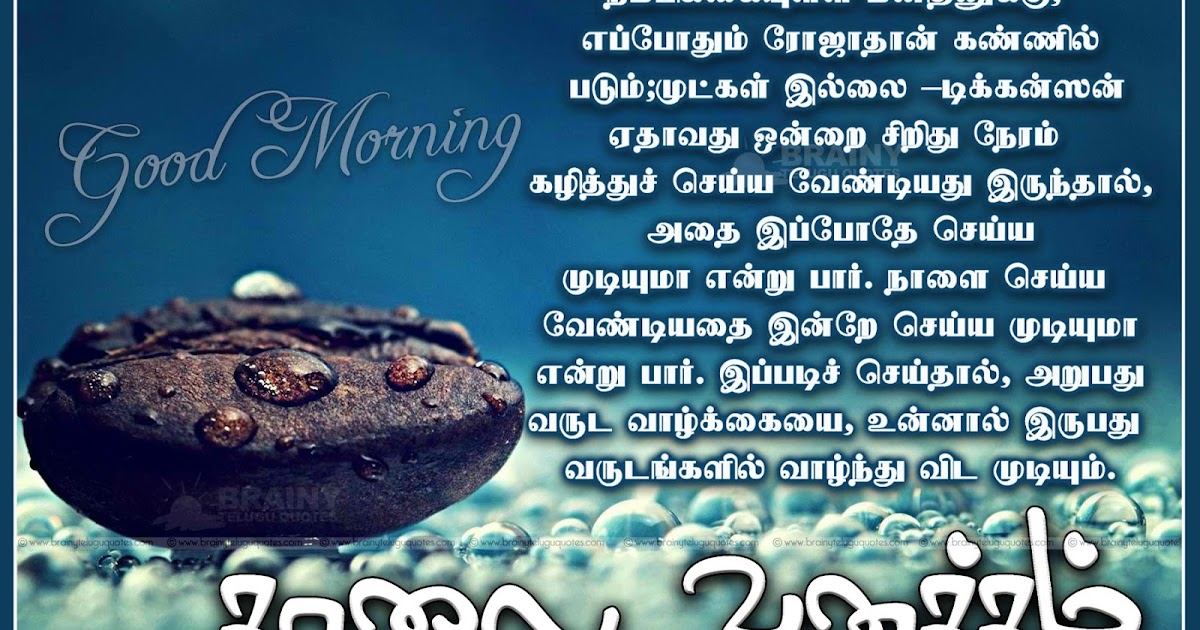 Featured image of post Success Good Morning Quotes Tamil