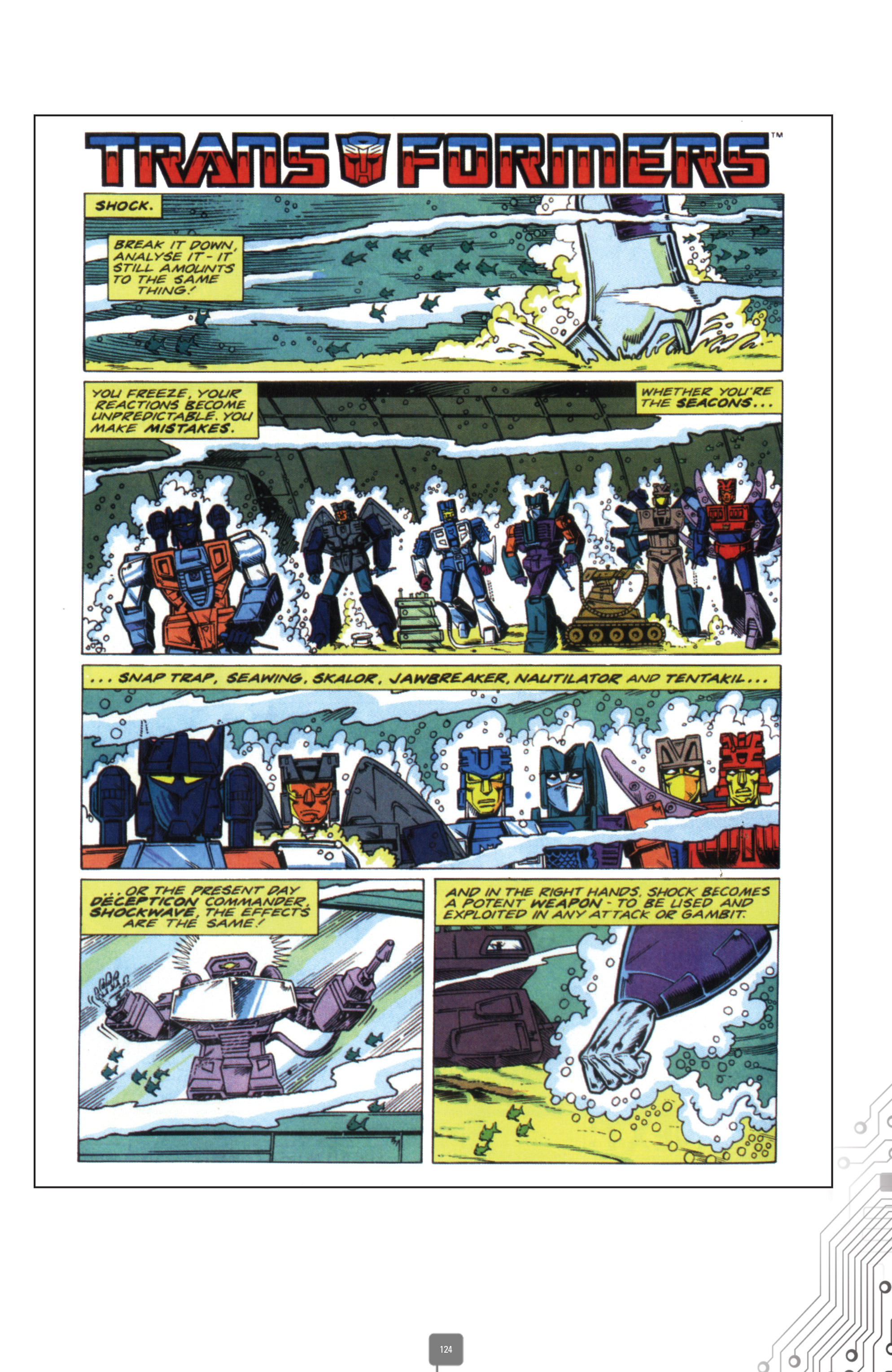 Read online The Transformers Classics UK comic - Issue # TPB 5 - 124