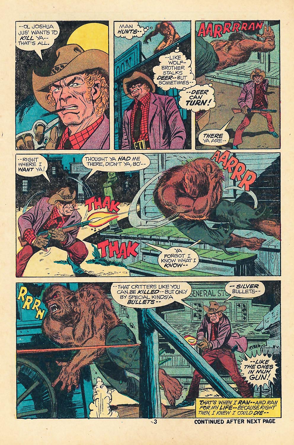 Read online Werewolf by Night (1972) comic -  Issue #4 - 4