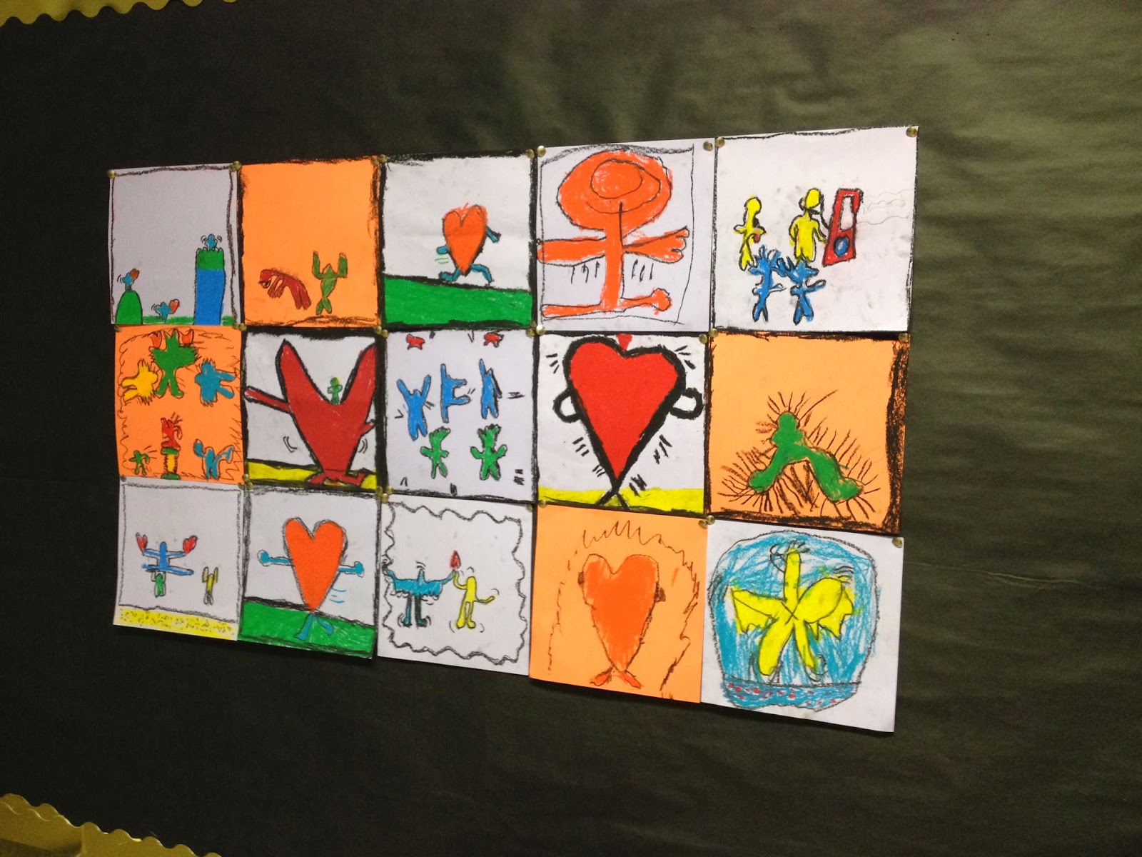 Ms. Closter's First Grade News: Keith Haring