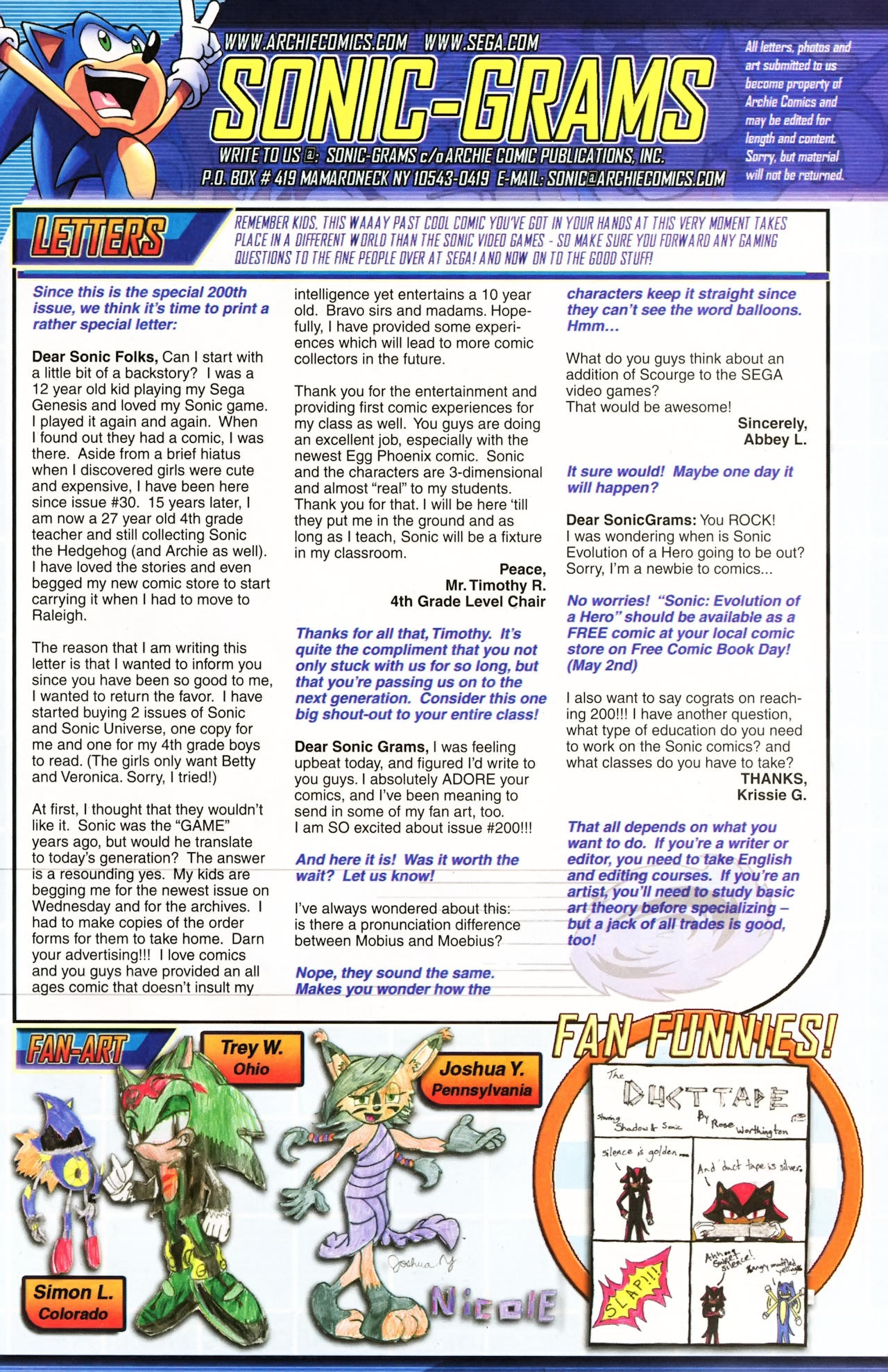 Read online Sonic The Hedgehog comic -  Issue #200 - 24