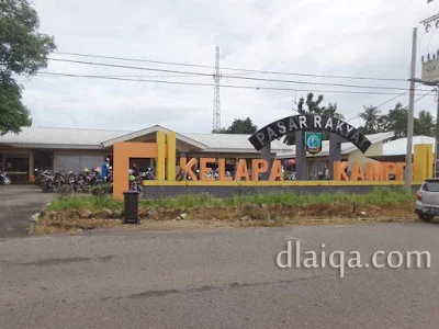 Pasar Rakyat Kelapa Kampit, Belitung Timur