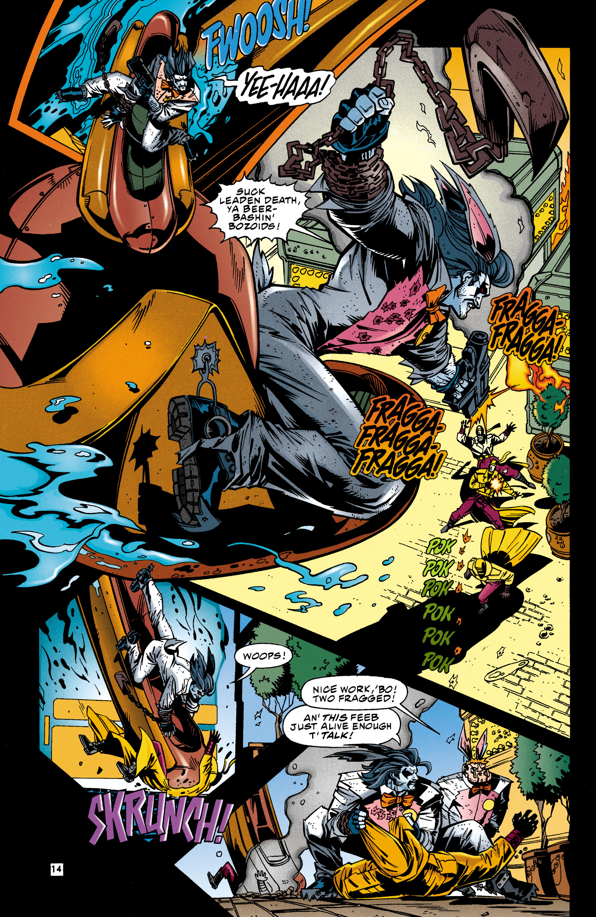 Read online Lobo (1993) comic -  Issue #19 - 14