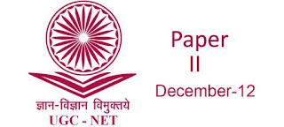 UGC Net Computer Science Paper II Dec 12