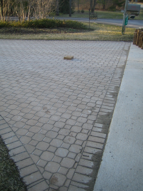 Paver Driveway Repair
