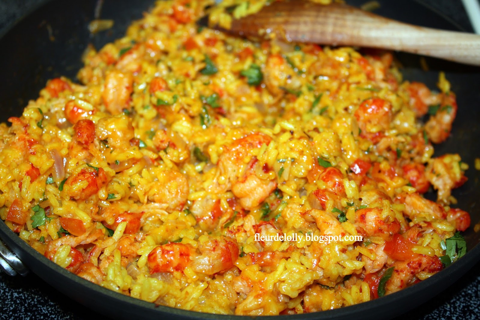 Fleur de Lolly Crawfish and Yellow Rice Stuffed Poblano Peppers