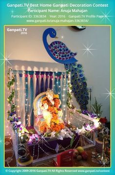 Ganpati Decoration Ideas for Home