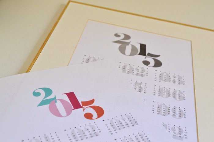 2015 free printable Calendar by laudesign