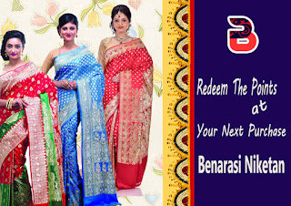Banarasi niketan tant saree Clearance