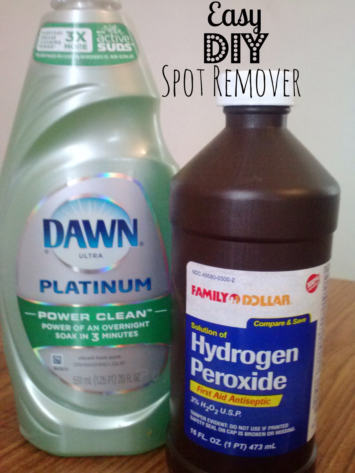 Smith and Blessings Messy Monday Easy DIY Spot Remover