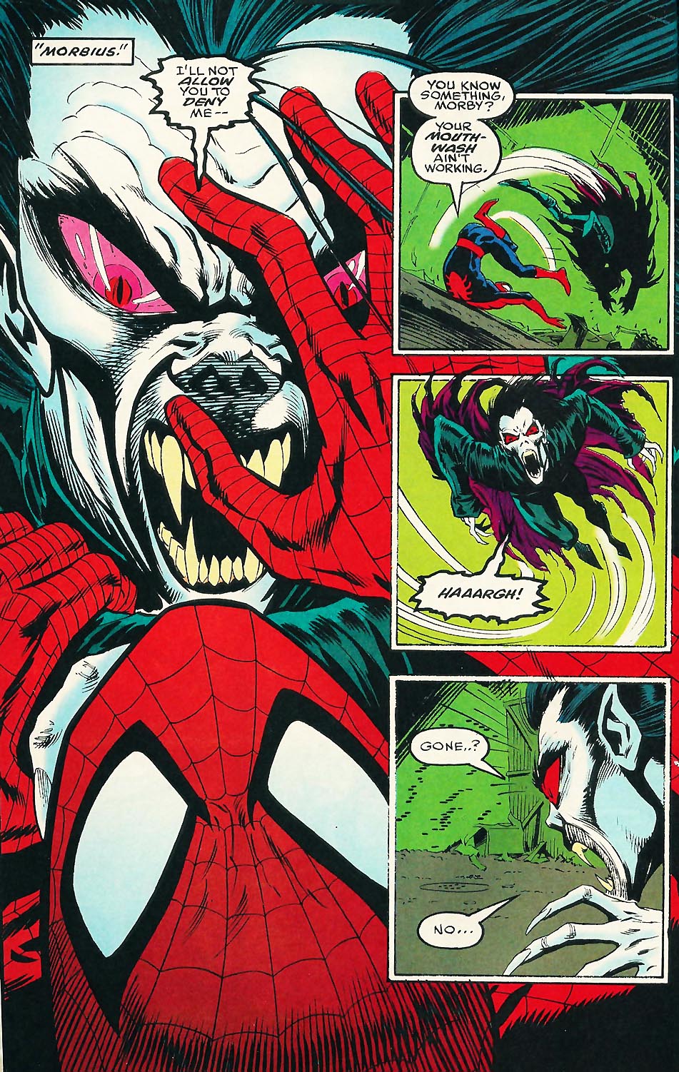 Read online Morbius: The Living Vampire (1992) comic -  Issue #3 - 13