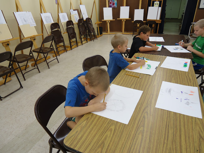The Happy Homeschool Mom Homeschool Art Class 9/14/12