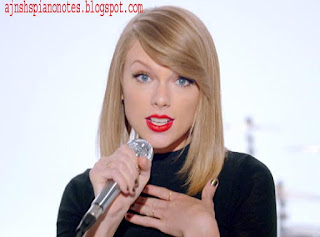 Shake It Off Taylor Swift English Piano Notes Shake It Off Taylor Swift English Piano Notes