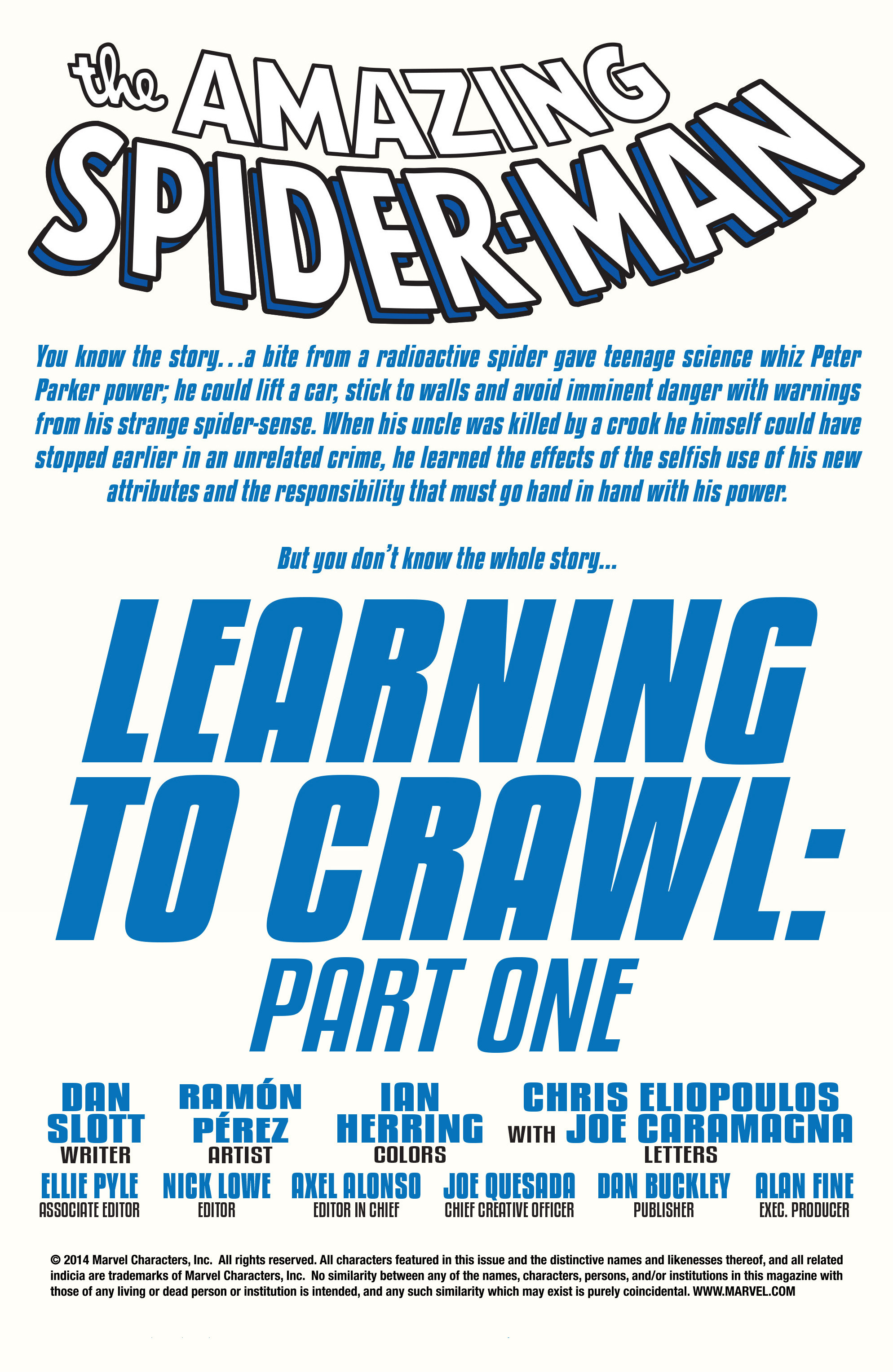 Read online The Amazing Spider-Man (2014) comic -  Issue #1.1 - 2