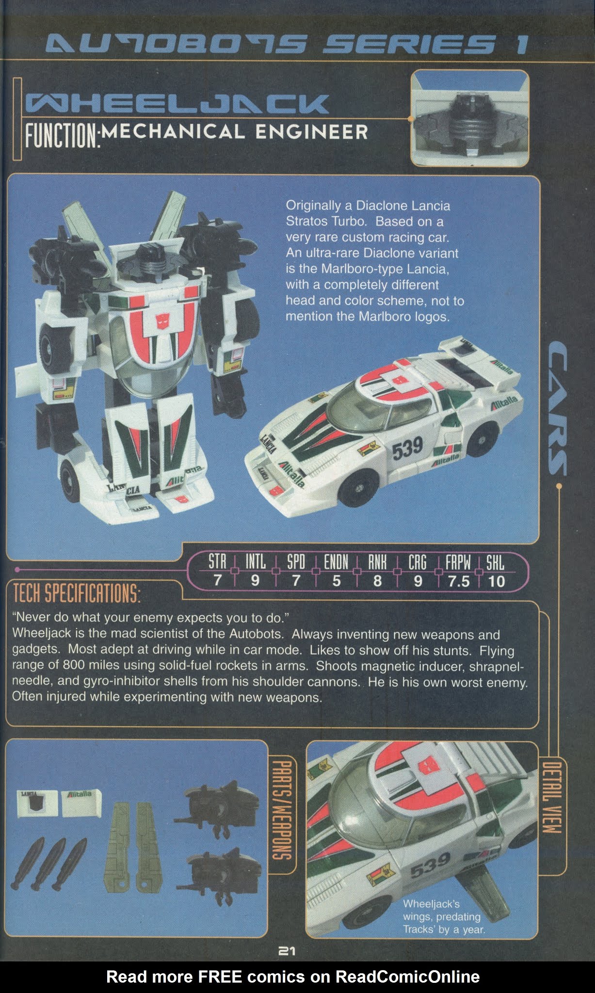 Read online Cybertronian: An Unofficial Transformers Recognition Guide comic -  Issue #1 - 23