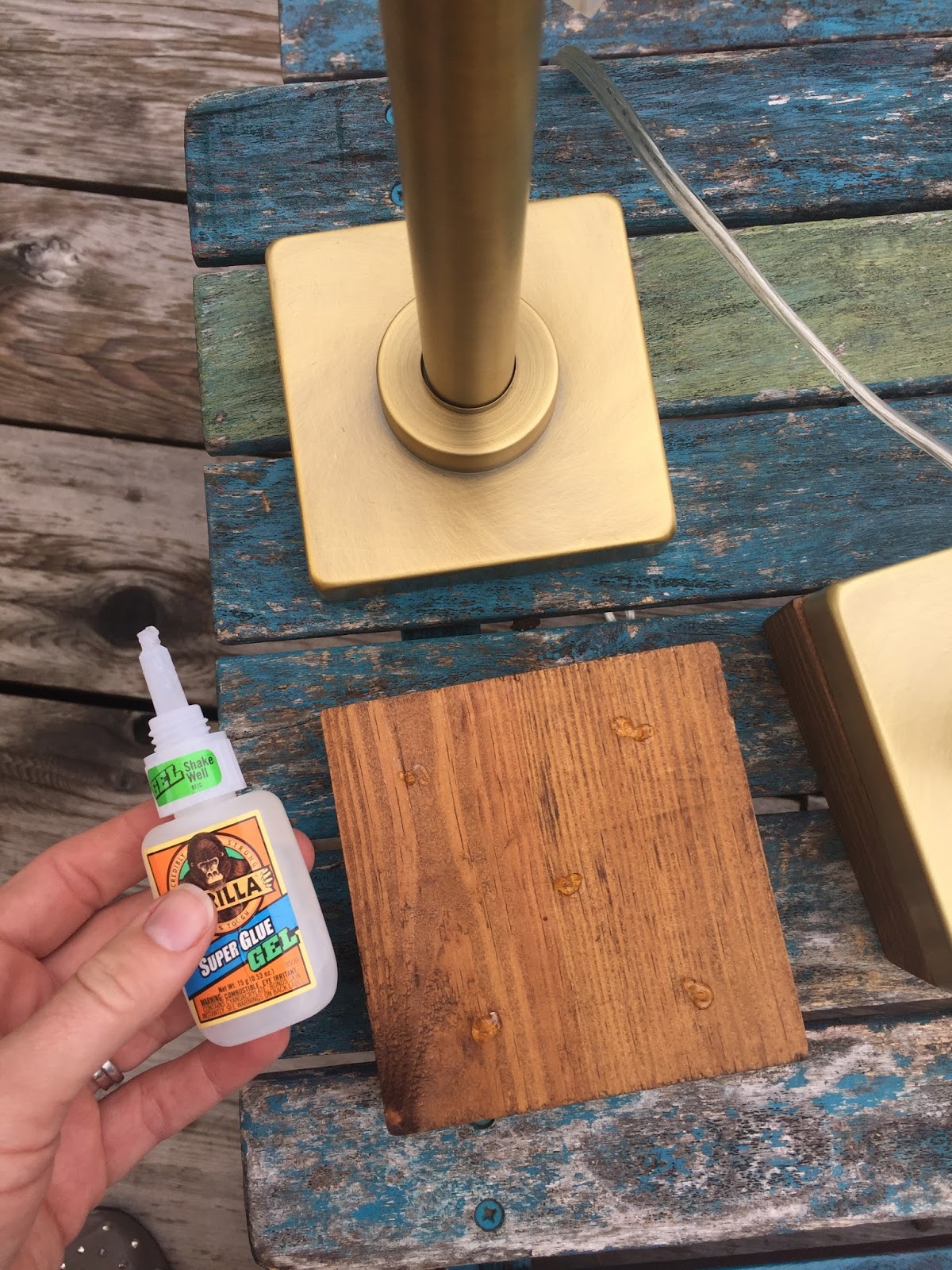 House Homemade DIY Lamp Base Hack
