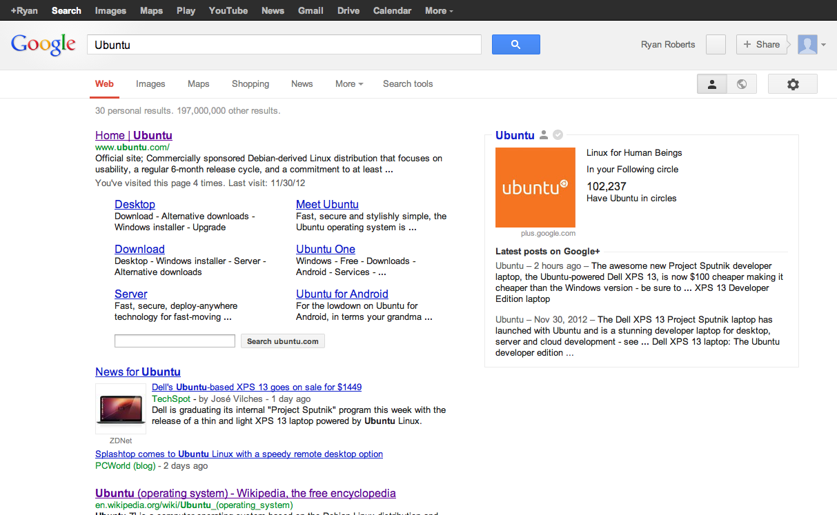 UXFort: Google Search Redesign