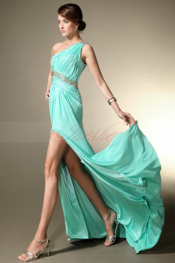DressyBridal 2014 Prom Color TrendStunning Aqua Blue