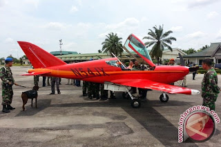 TNI AU Paksa Mendarat Pesawat Asing Terbang Tanpa Ijin