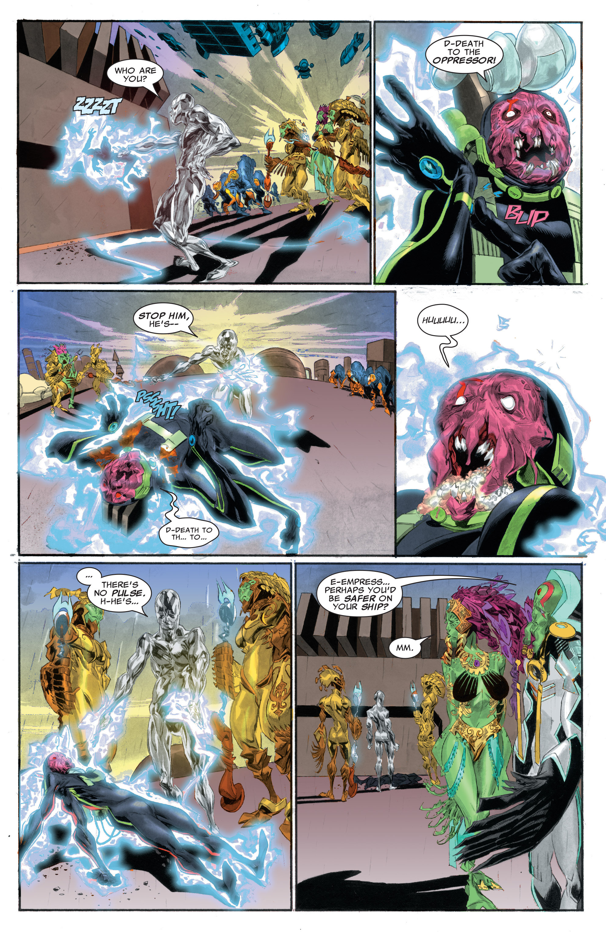 Read online Silver Surfer: In Thy Name comic -  Issue #2 - 10