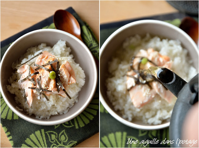 Ochazuke, riz au thé (お茶漬け) cuisine japonaise