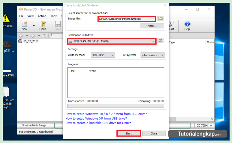 Tutorialengkap, Cara install windows menggunakan flashdisk, cara membuat bootable usb drive, how to install windows using usb harddisk, menjadikan flashdisk usb sebagai media install windows