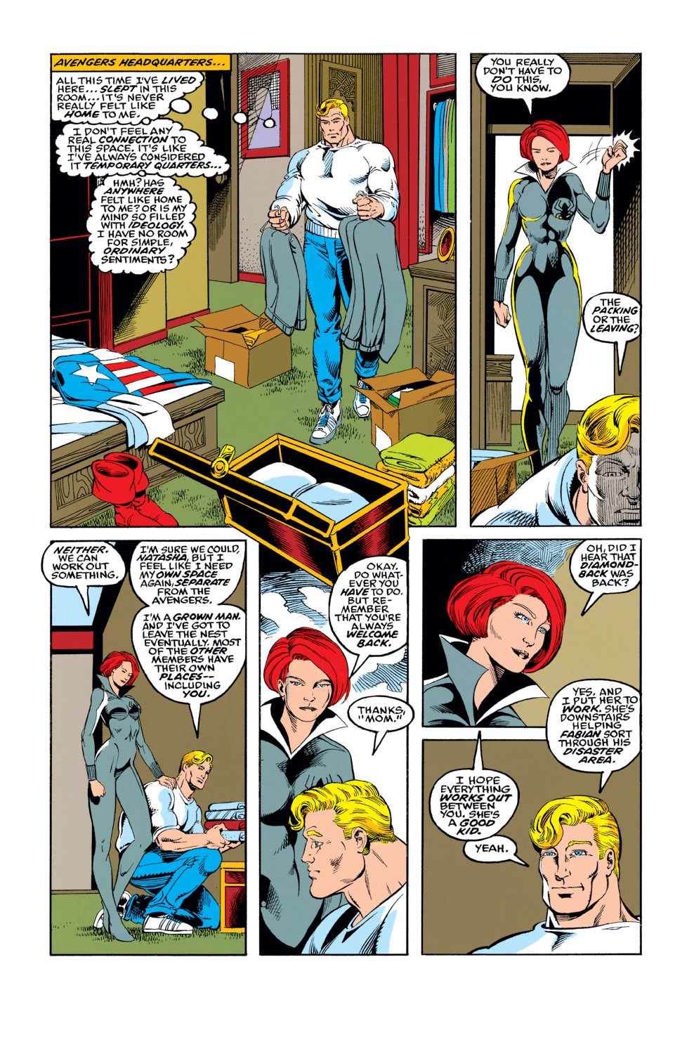 Read online Captain America (1968) comic -  Issue #424 - 5